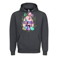 Smoke Easter Day Zipper Hoodie - CowGirlArtShop