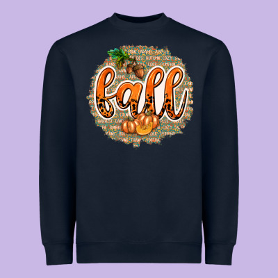 Fall With Background Heavyweight Sweatshirt Designed By Texasbilliewilder