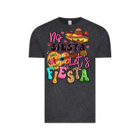 Vintage Black no siesta let's fiesta Vintage Tee - LillyAllenDesigns