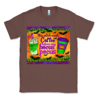 Chestnut this witch needs coffee before any hocus pocus tumbler Classic Tee - BundleAndBundleShop
