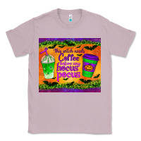 Lilac this witch needs coffee before any hocus pocus tumbler Classic Tee - BundleAndBundleShop