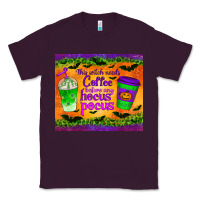 Plum this witch needs coffee before any hocus pocus tumbler Classic Tee - BundleAndBundleShop