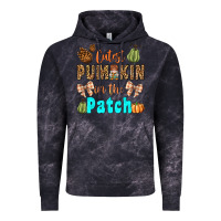 Cloud Black cutest pumpkin in the patch Vintage Hoodie - BundleAndBundleShop