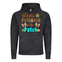 Vintage Black cutest pumpkin in the patch Vintage Hoodie - BundleAndBundleShop