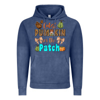Vintage Denim cutest pumpkin in the patch Vintage Hoodie - BundleAndBundleShop