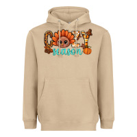 Mushroom turkey cozy season thanksgiving bbs Heavyweight Hoodie - BundleAndBundleShop