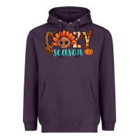 Plum turkey cozy season thanksgiving bbs Heavyweight Hoodie - BundleAndBundleShop