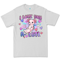 Dove Grey love you a lotl Premium Tee - MaliasSmallBusiness