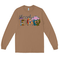Toasted Coconut Blessed Teacher Long Sleeve Tee - Bettercallsaul