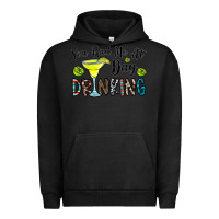 Pigment Black you had me at day drinkg Urban Hoodie - CowhideDigitalArt
