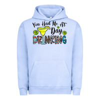 Pigment Grape Ice you had me at day drinkg Urban Hoodie - CowhideDigitalArt