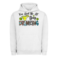 Pigment Lunar Rock you had me at day drinkg Urban Hoodie - CowhideDigitalArt