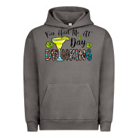 Pigment Tornado you had me at day drinkg Urban Hoodie - CowhideDigitalArt