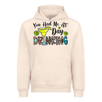 Sandshell you had me at day drinkg Urban Hoodie - CowhideDigitalArt