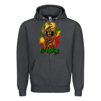 Smoke I am Black History Zipper Hoodie - HowdyJamesFarm