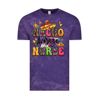 Cloud Purple nacho average nurse Vintage Tee - LillyAllenDesigns