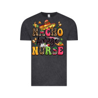 Vintage Black nacho average nurse Vintage Tee - LillyAllenDesigns
