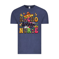 Vintage Denim nacho average nurse Vintage Tee - LillyAllenDesigns