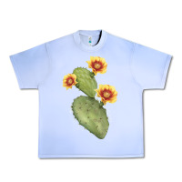 Grape Ice Opuntia Phaeacantha Cactus Urban Heavy Tee - LillyAllenDesigns