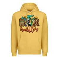 Antique Gold hair hustler Premium Hoodie - OliviaCreatesArt
