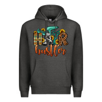 Charcoal Heather hair hustler Premium Hoodie - OliviaCreatesArt
