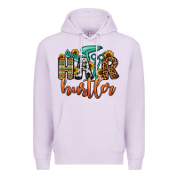 Lilac hair hustler Premium Hoodie - OliviaCreatesArt