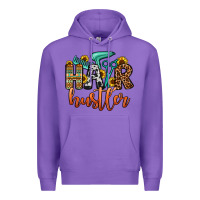 Purple hair hustler Premium Hoodie - OliviaCreatesArt