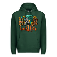 Sports Green hair hustler Premium Hoodie - OliviaCreatesArt
