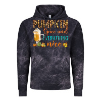 Cloud Black pumpkin spice and everything nice Vintage Hoodie - BundleAndBundleShop