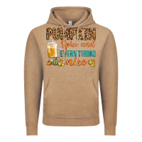 Pumpkin Spice And Everything Nice Vintage Hoodie | Teevron