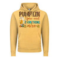 Vintage Mustard pumpkin spice and everything nice Vintage Hoodie - BundleAndBundleShop