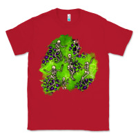 Red halloween patch 3 Classic Tee - BundleAndBundleShop