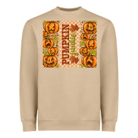 Mushroom Fall Pumpkin Junkie Heavyweight Sweatshirt - texasbilliewilder