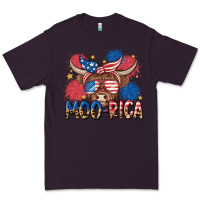 Plum moo rica Premium Tee - MaliasSmallBusiness
