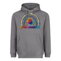 Storm Autism Awareness rainbow Heavyweight Hoodie - FaDigitalArtStudio