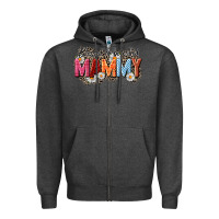 Charcoal Heather Blessed to be called mammy Zipper Hoodie - CowGirlArtShop