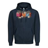 Navy Blessed to be called mammy Zipper Hoodie - CowGirlArtShop