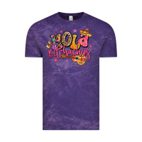 Cloud Purple hola bitchachos mexico cinco de mayo Vintage Tee - LillyAllenDesigns