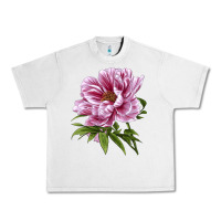 Lunar Rock Peony Flower Illustrations Urban Heavy Tee - LillyAllenDesigns