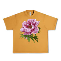 Peanut Butter Peony Flower Illustrations Urban Heavy Tee - LillyAllenDesigns