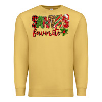 Antique Gold Santa's Favorite Premium Sweatshirt - BundleAndBundleShop