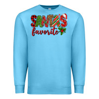 Ocean Blue Santa's Favorite Premium Sweatshirt - BundleAndBundleShop
