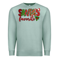 Seafoam Santa's Favorite Premium Sweatshirt - BundleAndBundleShop