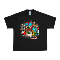 Black Christmas sunflower gemstone nurse Urban Heavy Tee - JahusDesignShop