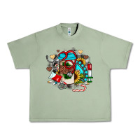 Christmas Sunflower Gemstone Nurse Urban Heavy Tee | Teevron