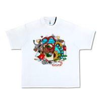 White Christmas sunflower gemstone nurse Urban Heavy Tee - JahusDesignShop