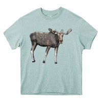 Arona Moose Buck Deer Heavy Core Tee - LillyAllenDesigns