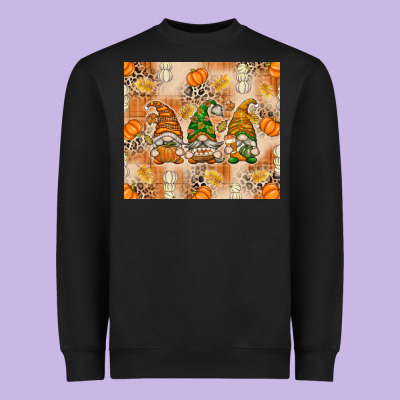 Fall With Gnomes Heavyweight Sweatshirt Designed By Texasbilliewilder
