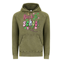Vintage Olive Back To School Vintage Hoodie - BundleAndBundleShop