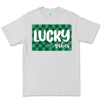 Dove Grey lucky vibes Premium Tee - MaliasSmallBusiness